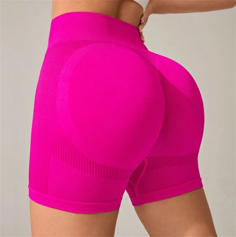 Leggins cortos de yoga para mujer ajustado y levantamiento de cadera