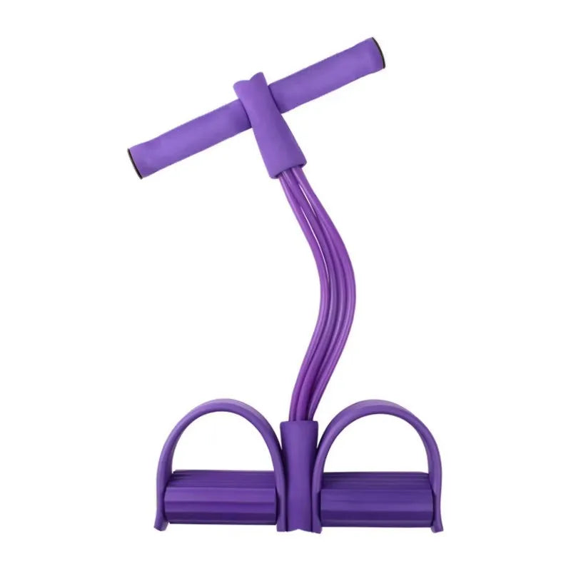 Bandas de resistencia de 4 tubos Fitness Gum