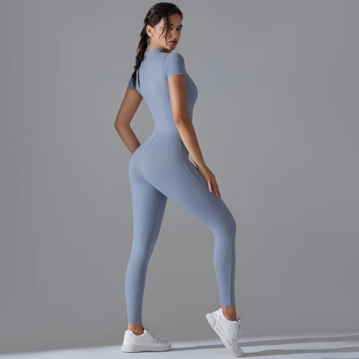 Bodysuite deportivos para mujer, traje de yoga de secado rápido
