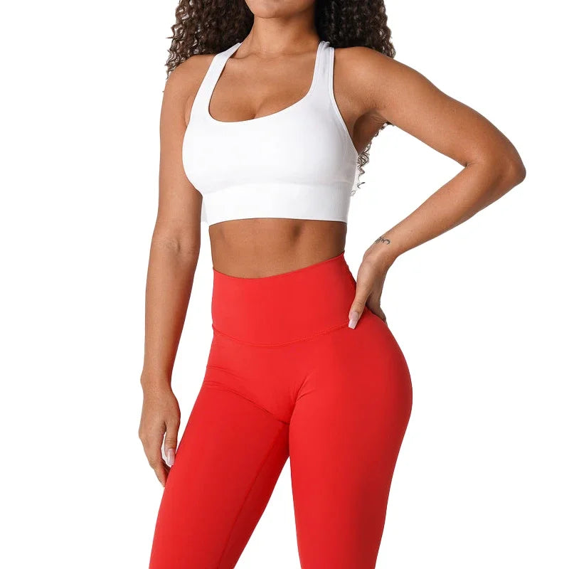 Top para Mujer Fitness elástico para cualquier actividad deportiva.