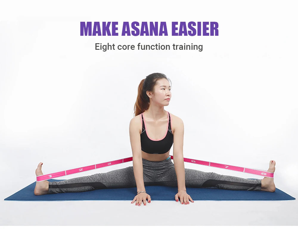 Bandas elásticas de resistencia para yoga