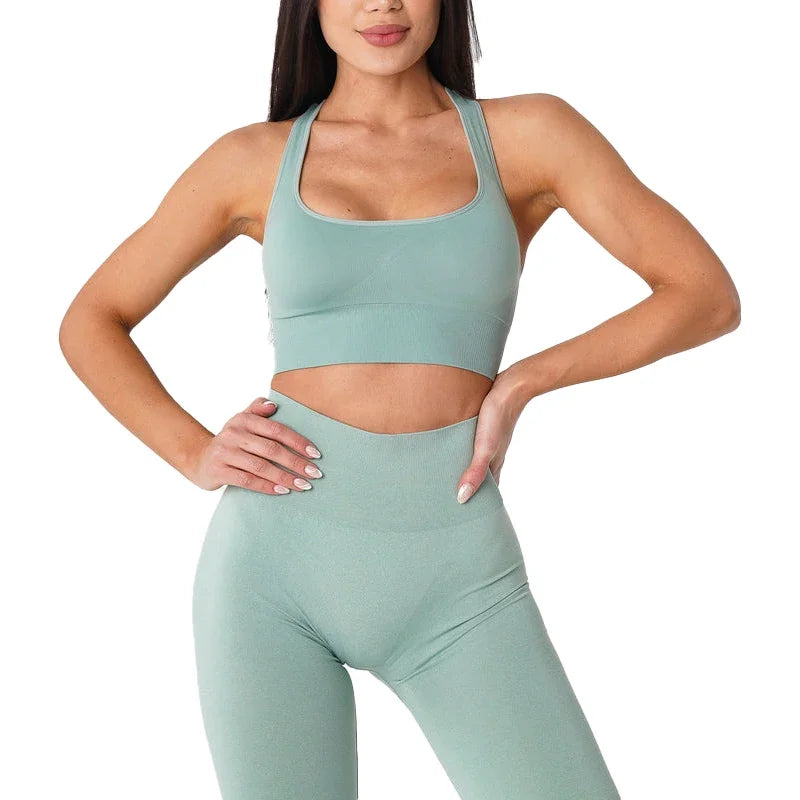 Top para Mujer Fitness elástico para cualquier actividad deportiva.