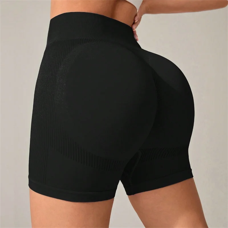 Leggins cortos de yoga para mujer ajustado y levantamiento de cadera