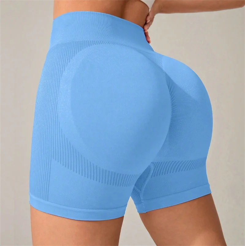 Leggins cortos de yoga para mujer ajustado y levantamiento de cadera