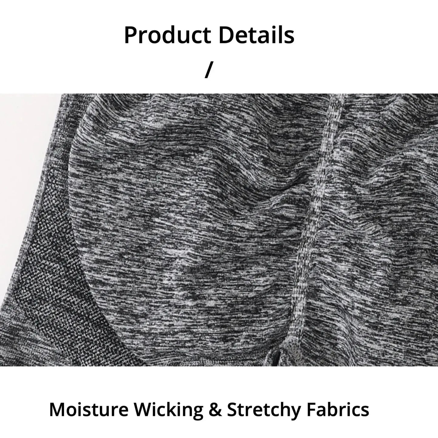 Pantalones cortos de yoga elásticos para mujer