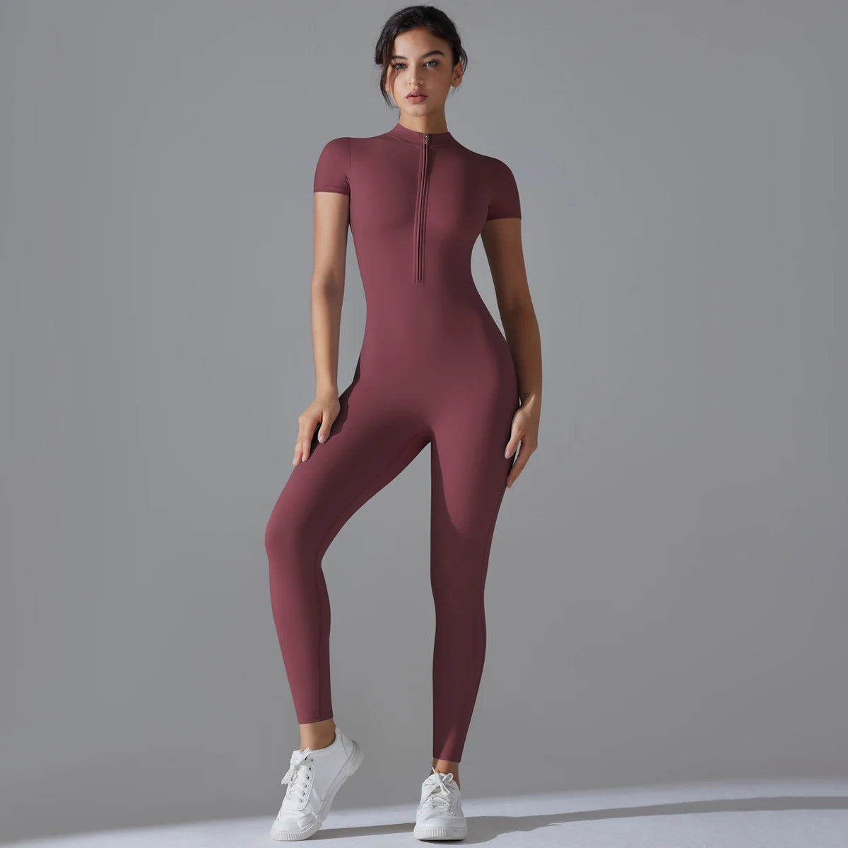Bodysuite deportivos para mujer, traje de yoga de secado rápido
