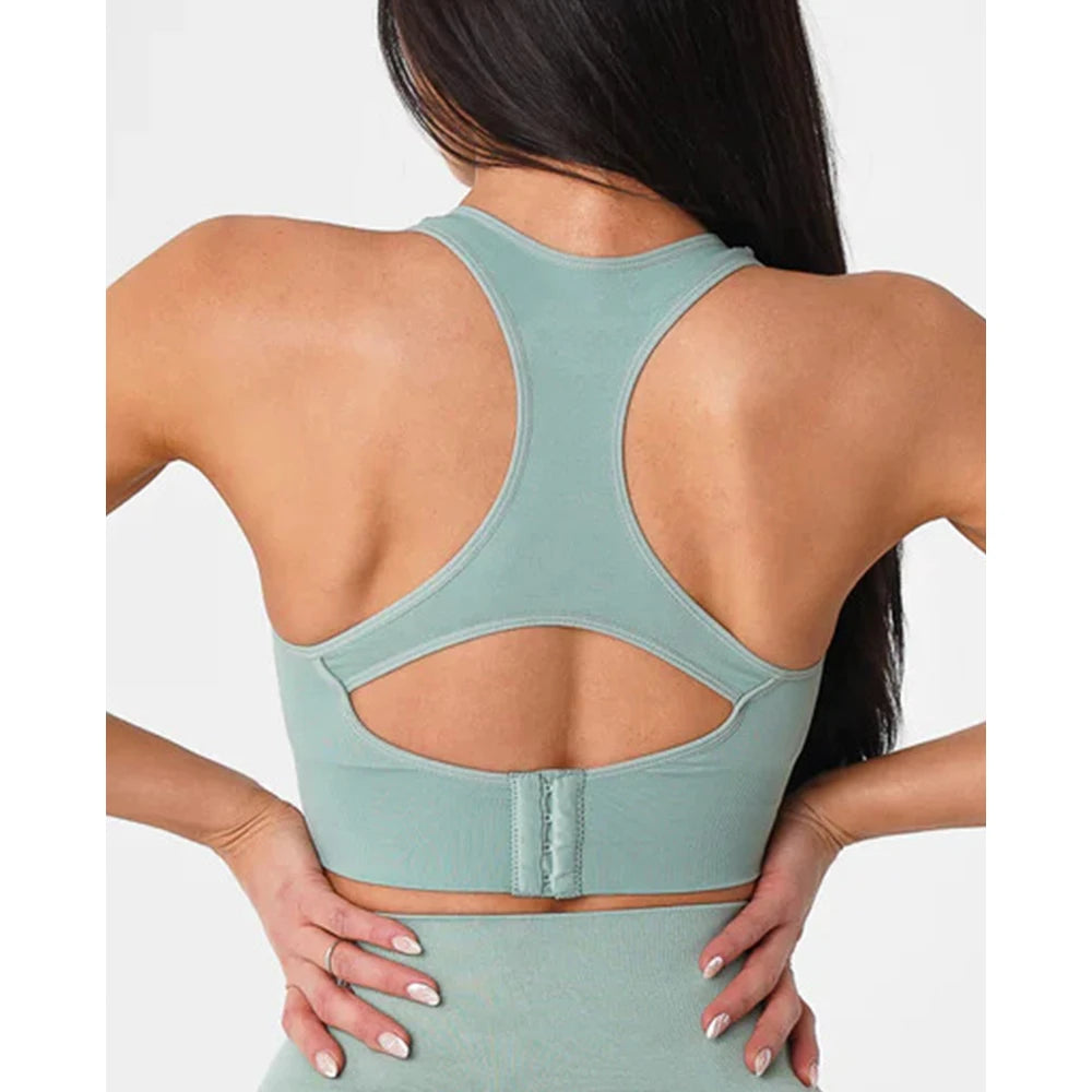 Top para Mujer Fitness elástico para cualquier actividad deportiva.