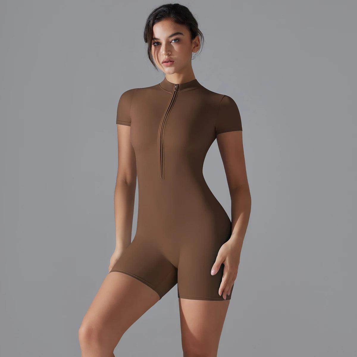 Bodysuite deportivos para mujer, traje de yoga de secado rápido