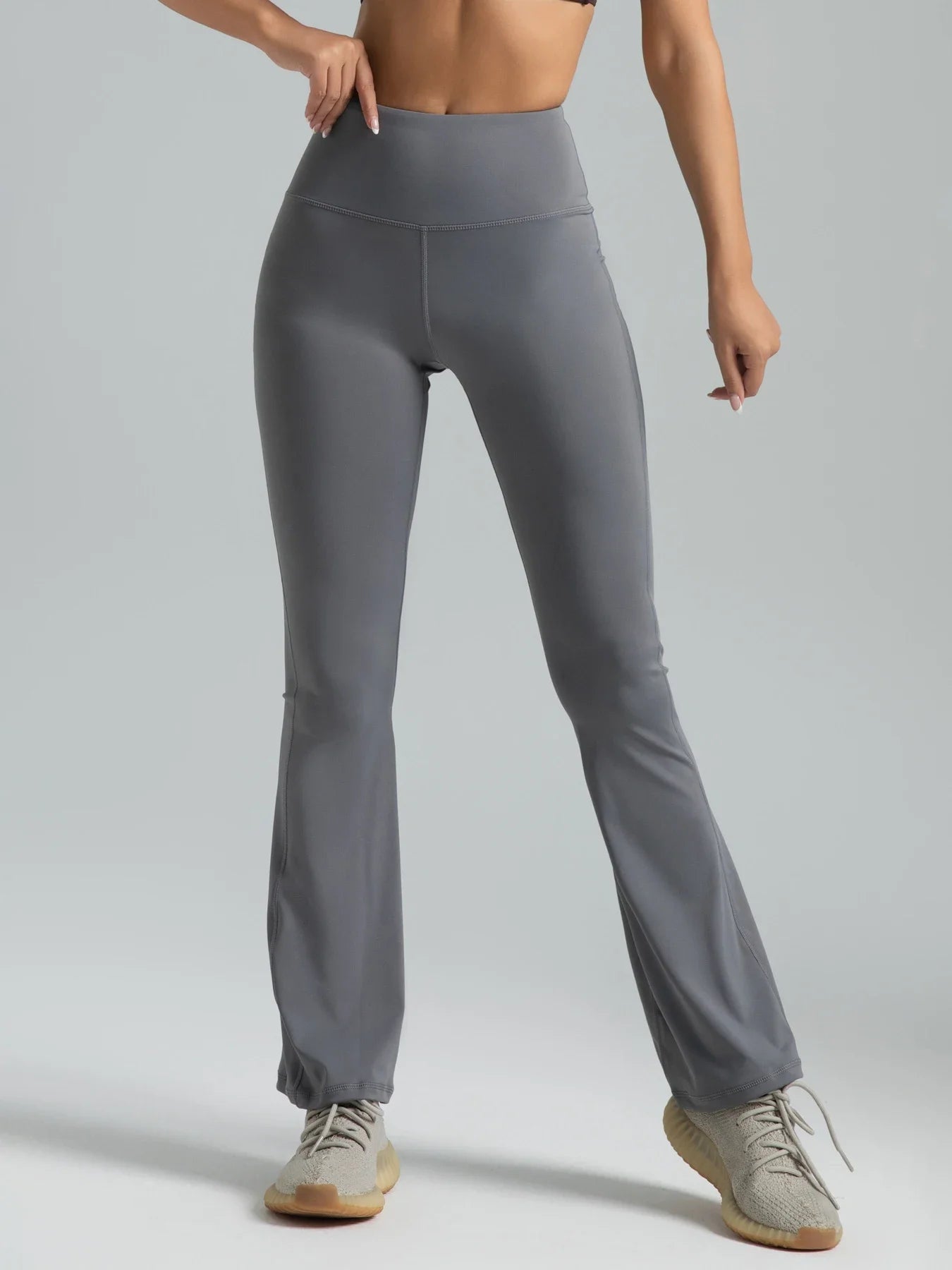 Leggins para mujer acampanado cintura alta.