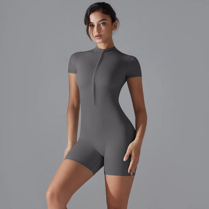 Bodysuite deportivos para mujer, traje de yoga de secado rápido