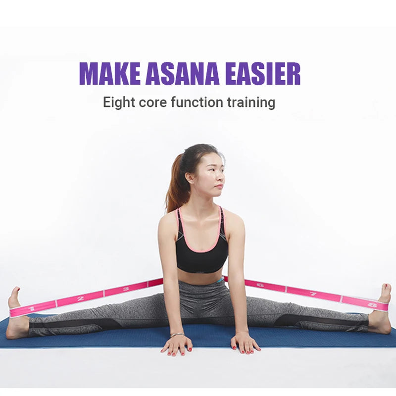 Bandas elásticas de resistencia para yoga