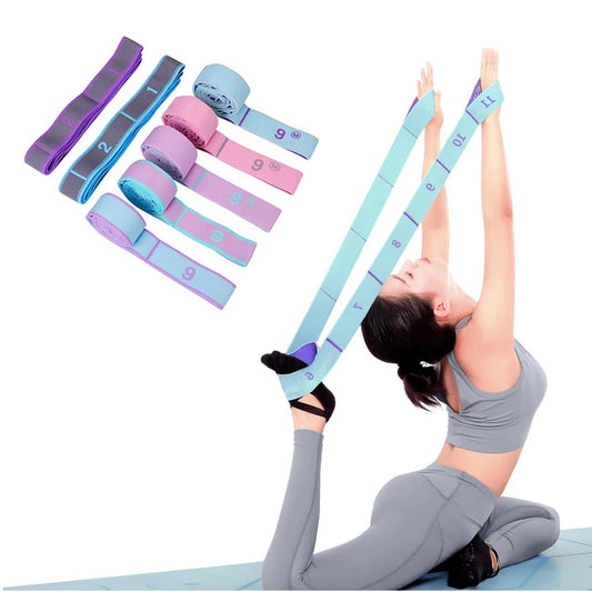 Bandas elásticas de resistencia para yoga