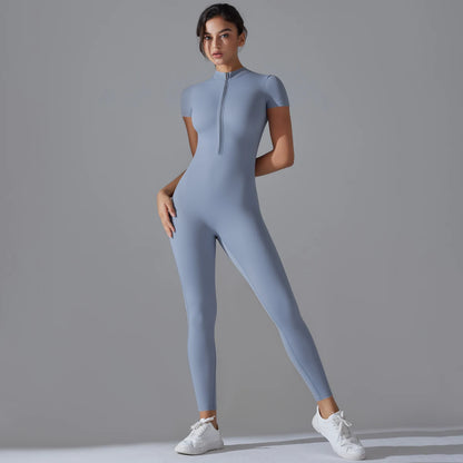 Bodysuite deportivos para mujer, traje de yoga de secado rápido