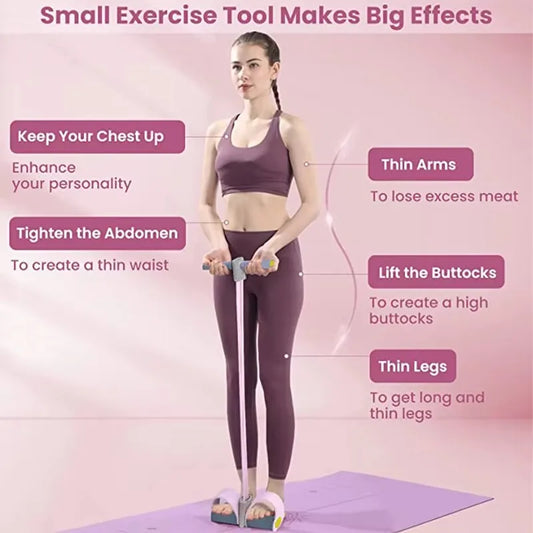 Bandas de resistencia de 4 tubos Fitness Gum