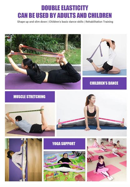 Bandas elásticas de resistencia para yoga