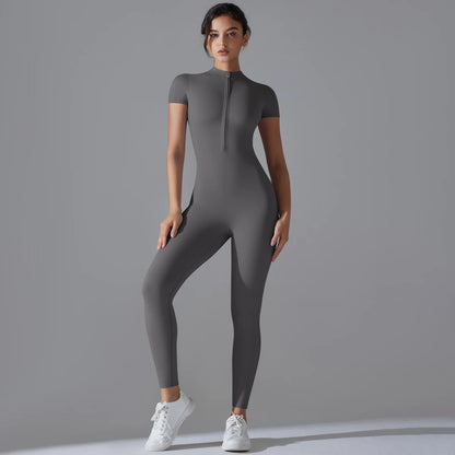 Bodysuite deportivos para mujer, traje de yoga de secado rápido