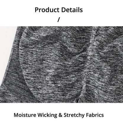Pantalones cortos de yoga elásticos para mujer