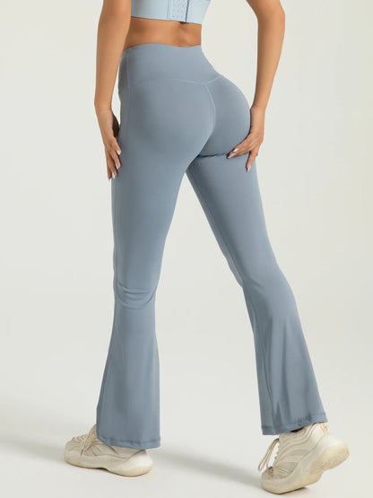Leggins para mujer acampanado cintura alta.