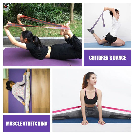 Bandas elásticas de resistencia para yoga