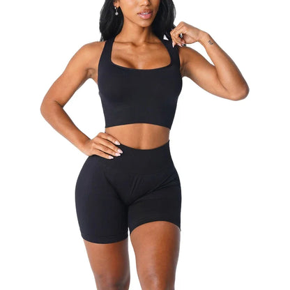 Top para Mujer Fitness elástico para cualquier actividad deportiva.