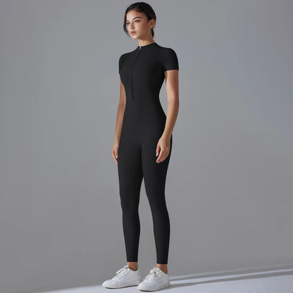 Bodysuite deportivos para mujer, traje de yoga de secado rápido